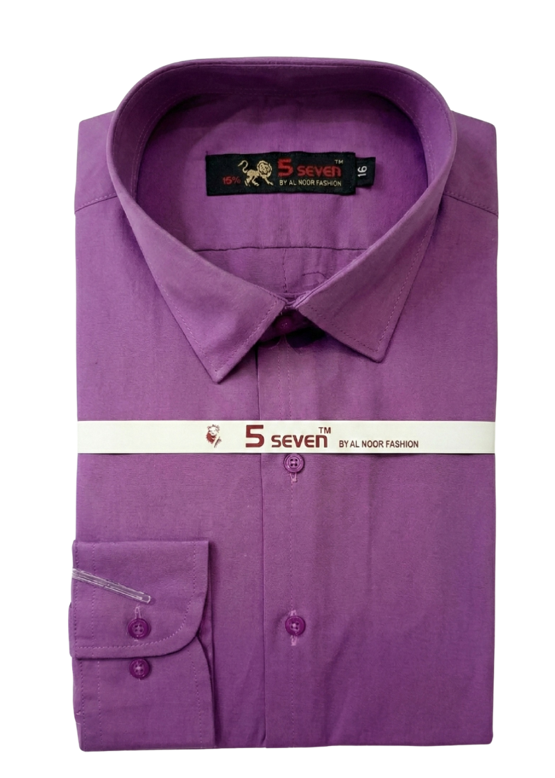 Classic Violet Purple Formal Shirt | Five Seven