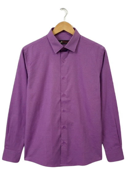 Classic Violet Purple Formal Shirt | Five Seven