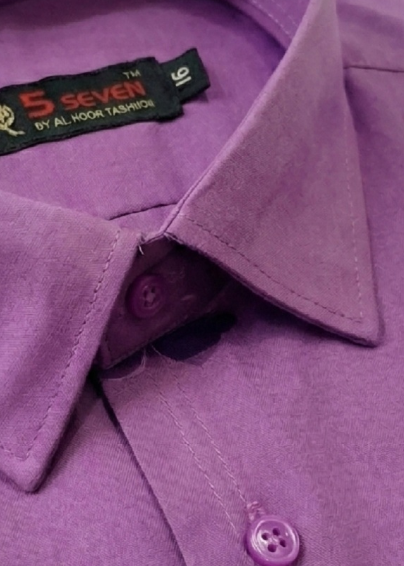 Classic Violet Purple Formal Shirt | Five Seven